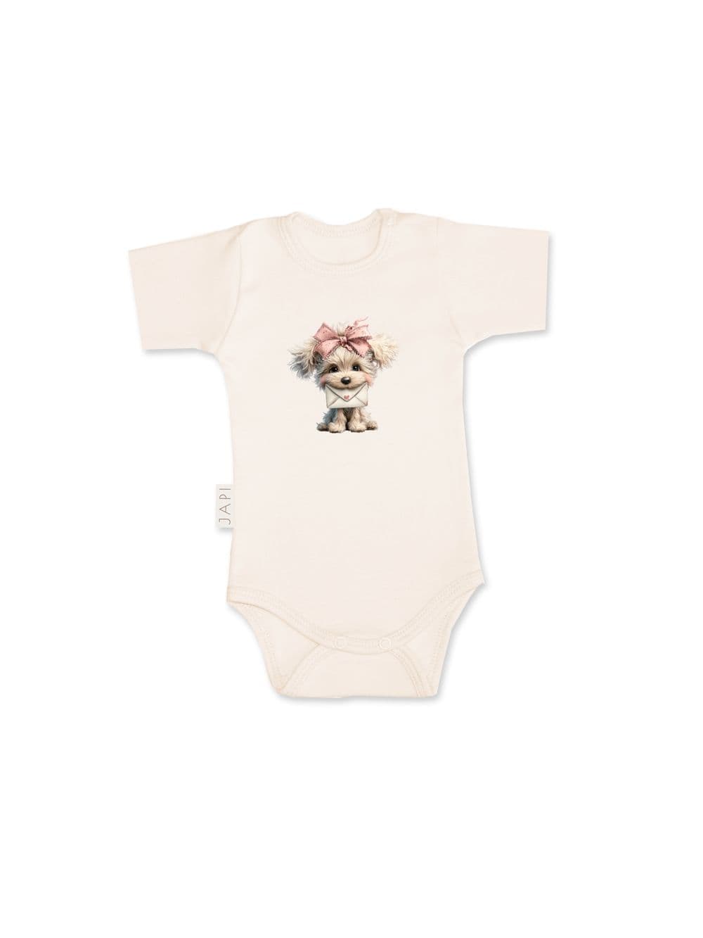 Detské body LITTLE PUPPY s krátkym rukávom
