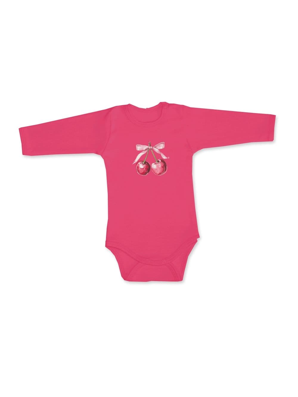 Detské body SWEET CHERRY s dlhým rukávom — pohľad 2