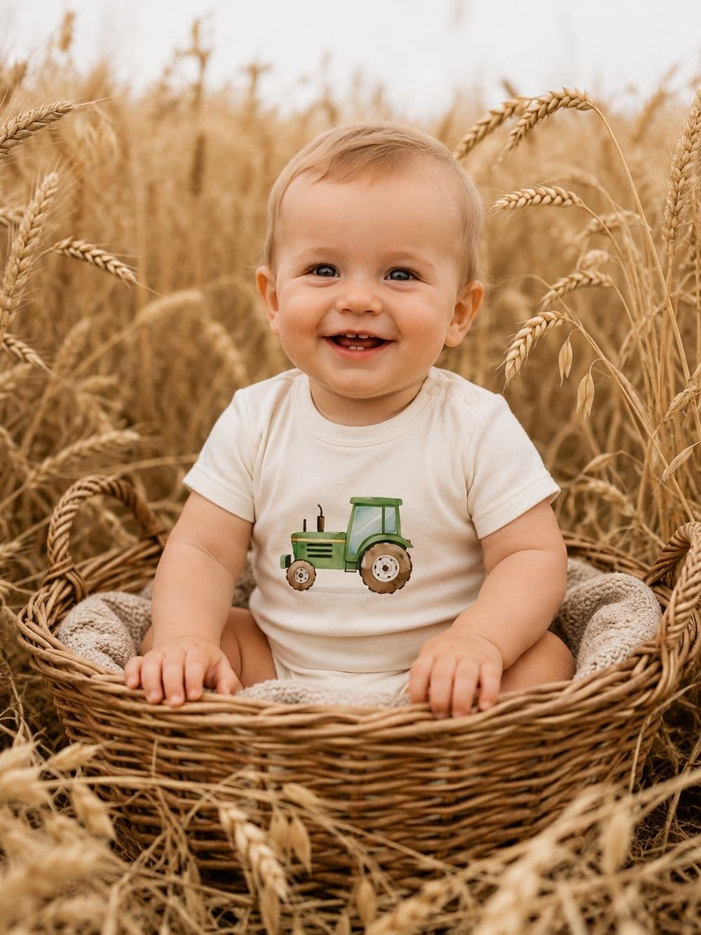Detské body TRACTOR s krátkym rukávom — pohľad 2