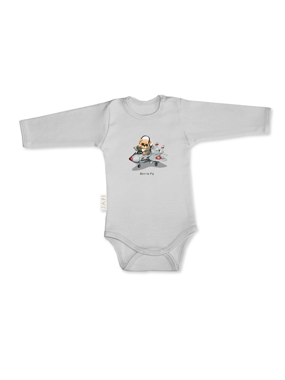 Detské body BORN TO FLY s dlhým rukávom — pohľad 3