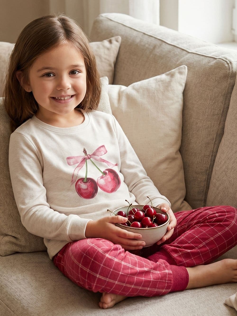 Dievčenské pyžamo SWEET CHERRY