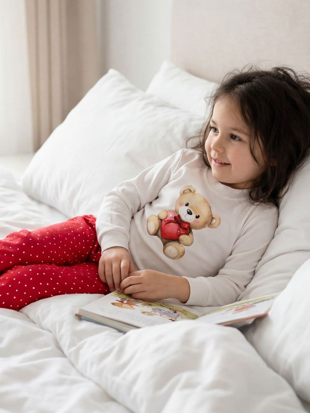 Dievčenské pyžamo TEDDY LOVE