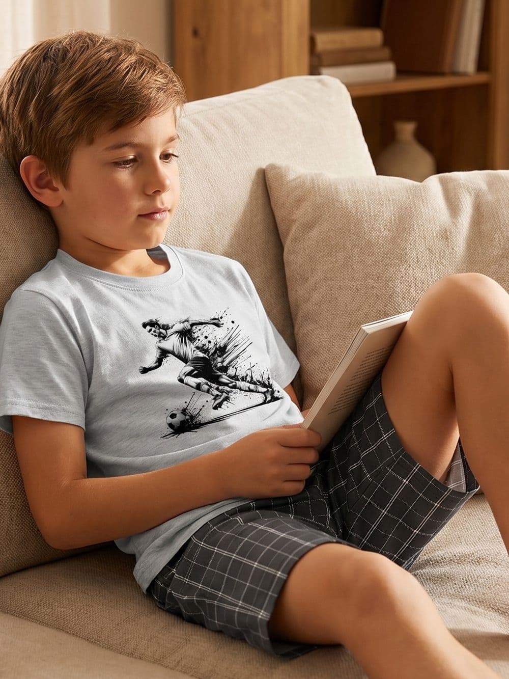 Chlapčenské pyžamo ATTACK s krátkym rukávom