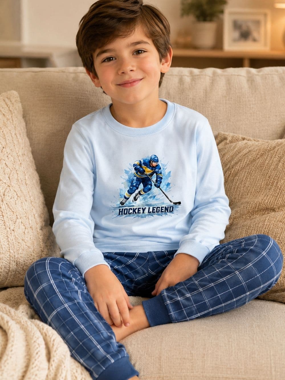 Chlapčenské pyžamo HOCKEY PLAYER