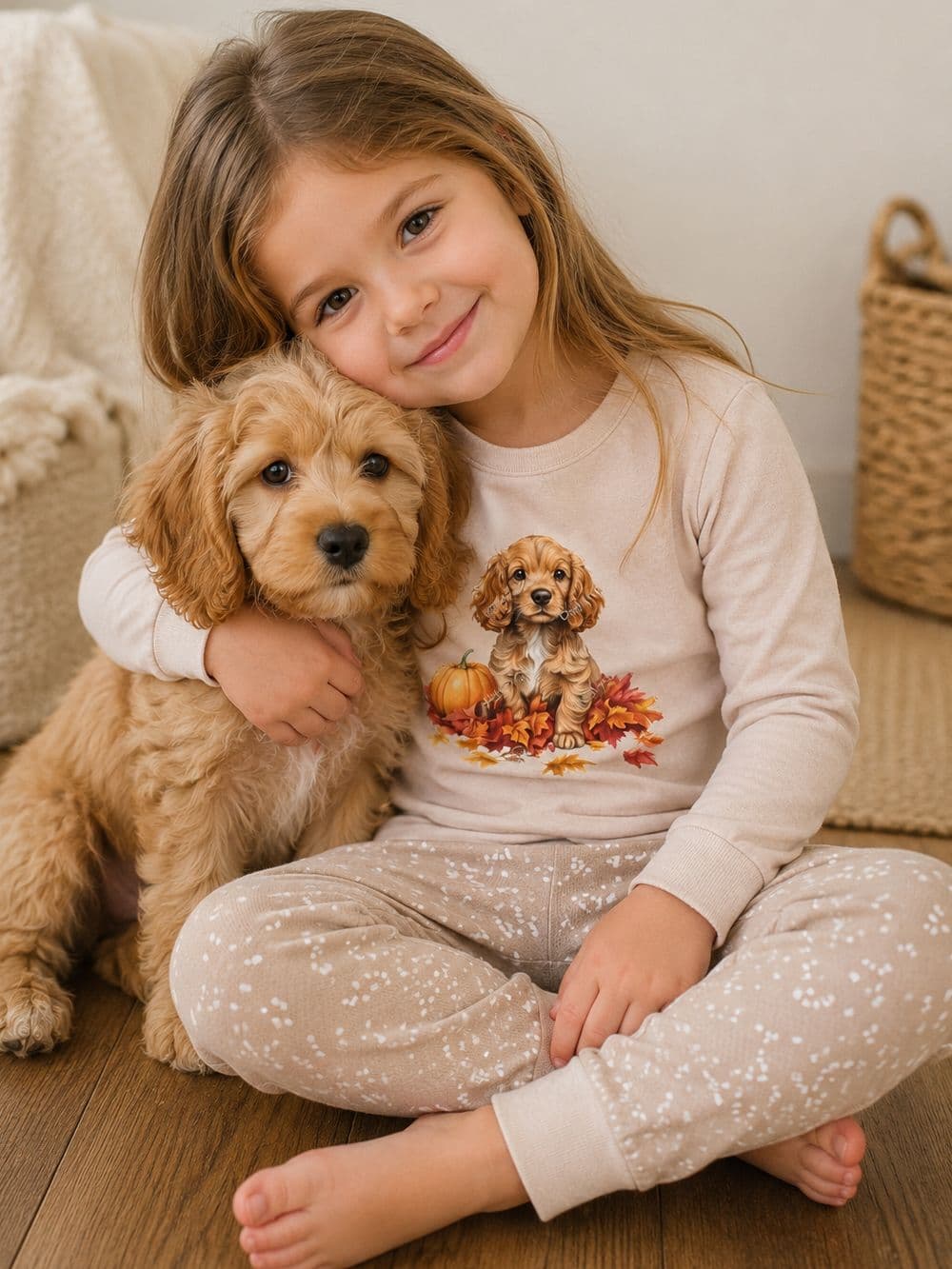 Detské pyžamo AUTUMN DOG — pohľad 2