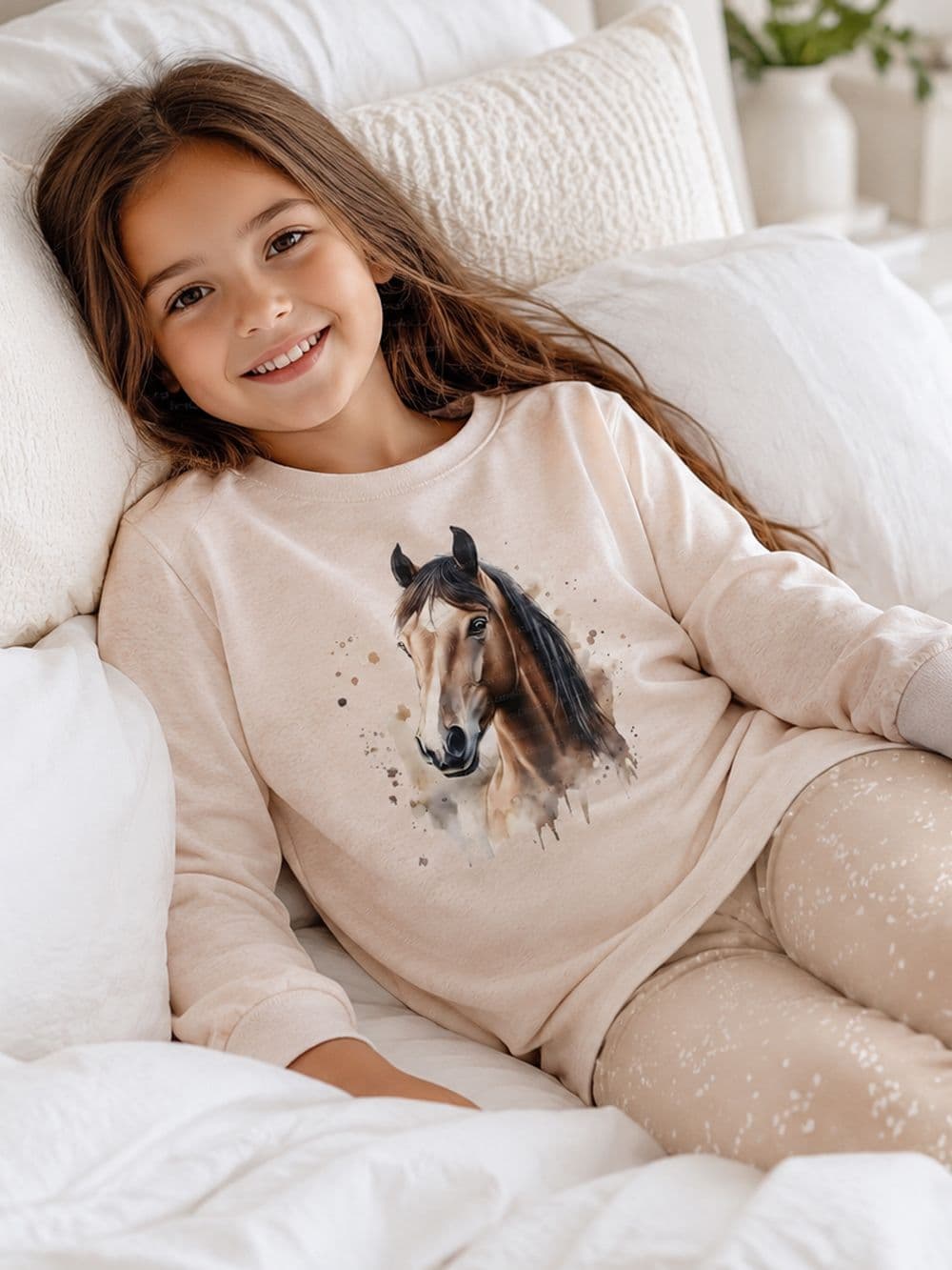 Dievčenské pyžamo DREAM HORSE — pohľad 2
