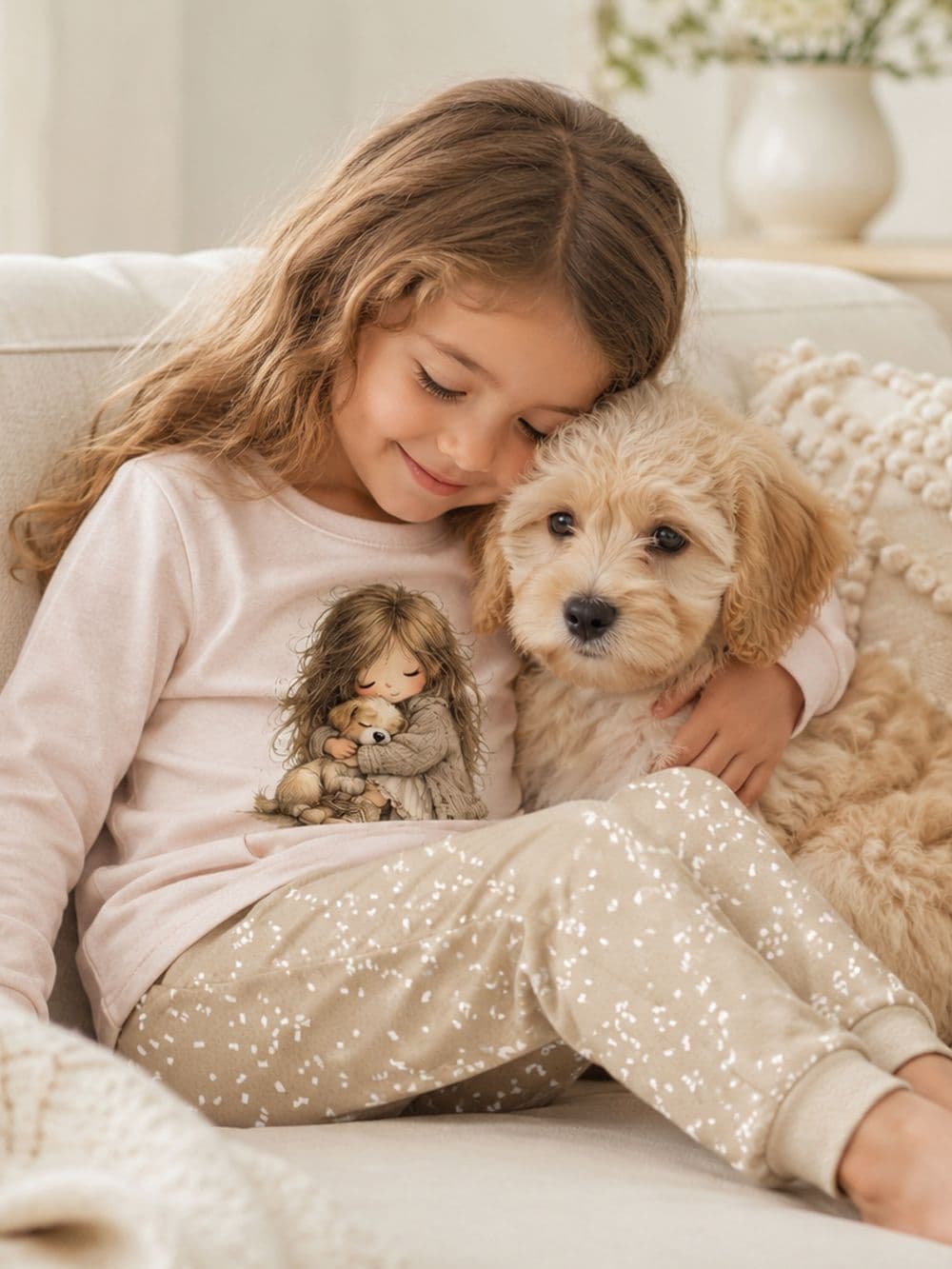 Dievčenské pyžamo LITTLE HUG — pohľad 2