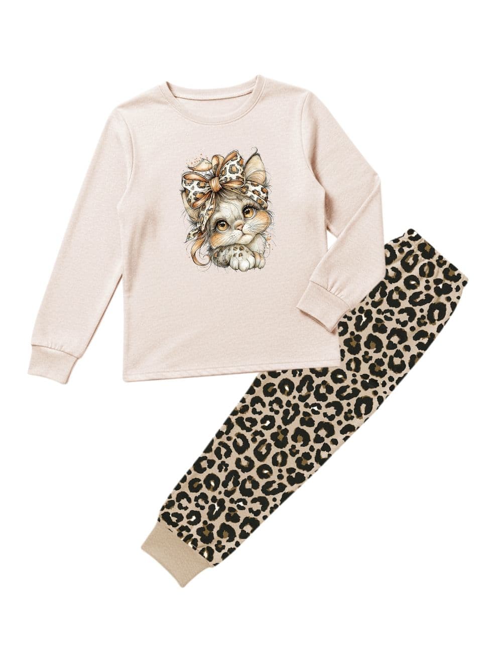 Dievčenské pyžamo WILD CAT — pohľad 2