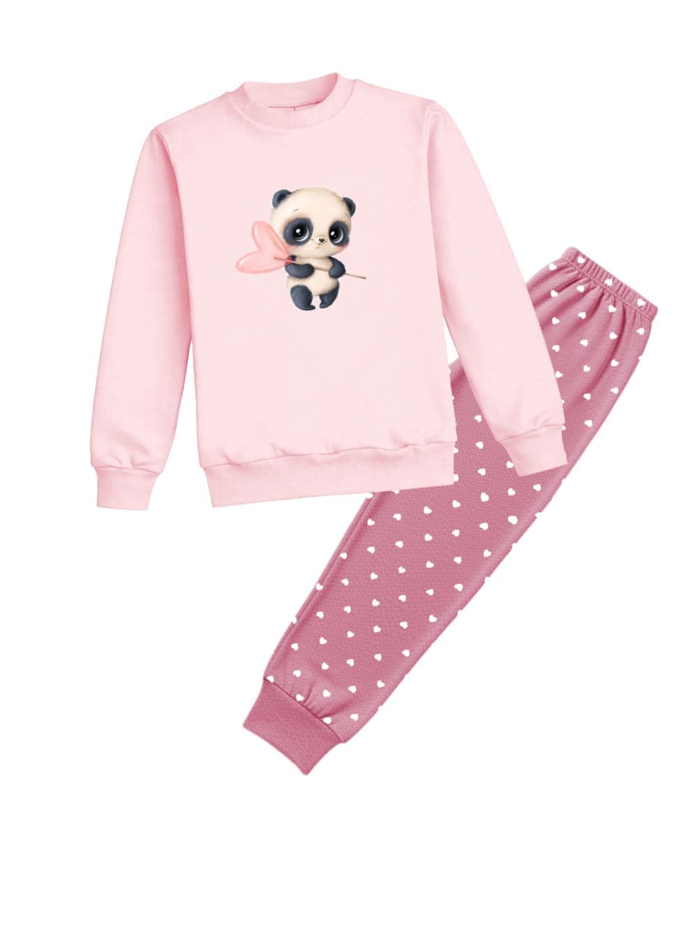 Dámske pyžamo CUTE PANDA s dlhým rukávom